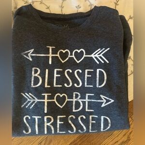 Gold‎ Crush Logo Sweatshirt Size Small Gray